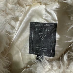 Guess fur coat